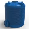 купить Летний душ Uniplast 37092 Rezervor apa 3000 L vertical, oval (albastru) cu stut D. 2" 151x189 cm в Кишинёве 