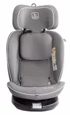 купить Автокресло BabyGo BGO-2332 rotativ cu isofix Nova 2 Gray, 40-150 cm в Кишинёве 