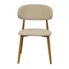 купить Стул Evelin di Costacurta QT-284Wo, UF885-02 (Light beige) в Кишинёве 