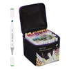 cumpără Set de creație miscellaneous MS_53455 Set de markere pentru sketching Meshu 100 culori, husa cu fermoar în Chișinău 