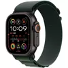 cumpără Ceas inteligent Apple Watch Ultra 2 2024 GPS + Cellular 49mm Black Titanium Case with Dark Green Alpine Loop - Medium MX4R3 în Chișinău 