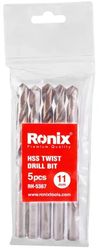 купить Сверло Ronix RH-5367 Set burghiu 11mm-4241 (5buc) в Кишинёве 
