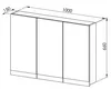 купить Зеркало для ванной Martat Venna 100cm (white) (05435) в Кишинёве 