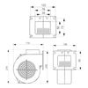 cumpără Accesoriu sisteme de încălzire MplusM Ventilator p/u cazan comb.solid WPA-117,34/W,180 m3/h MplusM în Chișinău 