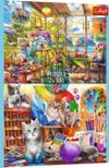 купить Пазл Trefl 37530 Puzzle 2x500. Arta Picturii в Кишинёве 