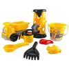 cumpără Jucărie Promstore 45066 Набор игрушек для песка с машиной и мельницей, 8 ед, 28X29cm în Chișinău 