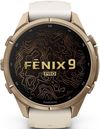 cumpără Ceas inteligent Garmin Fenix 9 Pro, 43mm, inReach, Gld,Crm/FrGy bd (010-04335-21) în Chișinău 