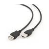 cumpără Gembird CCP-USB2-AMAF-6 USB 2.0 extension A-plug A-socket cable, 1.8m (cablu USB/кабель USB) în Chișinău 