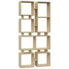 купить Офисный стеллаж Trendy Sina Nr.1, Stejar, 79x166x24cm (GTR000400) в Кишинёве 
