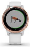 купить Фитнес-трекер Garmin vivoactive 4S White/Rose Gold, S.EU в Кишинёве 