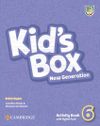 купить Kid's Box New Generation Level 6 Activity Book with Digital Pack British English в Кишинёве 