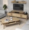 купить Стенка Trendy Eylul Крем (комплект мебели для гостиной) (GTR001278) в Кишинёве 