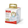 Соска силиконовая NUK NS для молока М (6-18 мес) 2 шт 