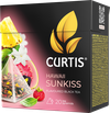 Чай черный в пирамидках CURTIS "Hawaii Sunkiss" 20 пирамидок, с ароматом гуавы, земляникой, ананасом и базиликом, фруктовый ароматизированный