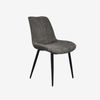 купить Комплект стол и стулья Evelin di Costacurta стол DT-533R B + 4 стула YTC-055B UF885-15 (Dark grey) в Кишинёве 