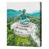 cumpără Tablou pe numere BrushMe RBS52478 30x40cm (în cutie) Eco, Marele Buddha Tian Tan în Chișinău 