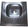 cumpără Chiuvetă bucătărie Technoworker VOR57040 INOX UKR 60x80 cm 0.4 mm (Stinga) în Chișinău 