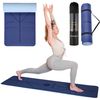 cumpără Echipament pentru yoga HMS 6141 Saltea yoga 182x61x0.8cm TPE Dark Blue (17-44-220) în Chișinău 