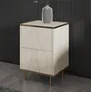 купить Тумбочка Trendy Imaj, TravertinAur, 40x60x35cm в Кишинёве 