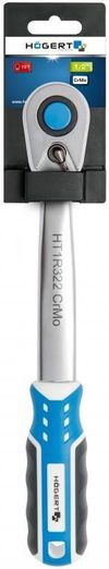 cumpără Unealta de mana Hoegert HT1R322 Трещотка изогнутая с кнопкой 1/2", 72 зубца în Chișinău 