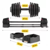 купить Гантель Arena 80042 набор штанга, гантеля, автомат (41KG) в Кишинёве 