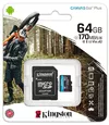 cumpără Card de memorie flash Kingston SDCG3/64GB, microSD Class10 A2 UHS-I U3 (V30) în Chișinău 