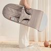 купить Детское кресло-качалка BabyBjorn 006317A Bliss Woven Petal Quilt, Sand Gray в Кишинёве 