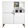 купить Комод Trendy Puls-alb, alb 100x115x30cm, multifunctionala (GTR006624) в Кишинёве 