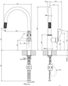 cumpără Bateria bucătărie Gessi 60942-708 Copper Br PVD în Chișinău 