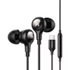 cumpără Căști cu fir Ugreen 30638 Wired Earphones Type-C In-Ear, EP103, Black în Chișinău 