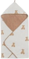 купить Аксессуар для купания Jollein 534-836-66095 Prosop cu gluga Teddy Bear GOTS, 75x75cm в Кишинёве 