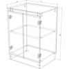 купить Комод Smartex (16415) Т8 60cm Grafit в Кишинёве 