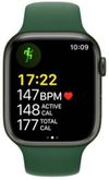 купить Смарт часы Apple Watch Series 7 GPS 45mm Green Aluminum Case With Green Sport Band MKN73 в Кишинёве 