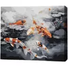 купить Картина по номерам BrushMe RMG0007FC 30x40 см (без коробки) Японские карпы кои в Кишинёве 