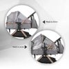 cumpără Сărucior pentru copii Coccolle Melora Moonlit Grey, 3in1 cu landou transformabil în Chișinău 