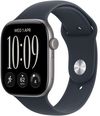 cumpără Ceas inteligent Apple Watch Series 12 GPS 42mm Space Grey Aluminium Case with Navy Blue Sport Band M/L MJE94 în Chișinău 