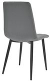 cumpără Scaun Deco DC-90P N23 Catifea-Grey+Black Legs în Chișinău 