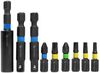cumpără Set de tubulare, bite, duze Hoegert HT1S804 Набор 1/4" ударных головок и бит, 4мм-13мм, 21шт în Chișinău 