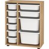 cumpără Dulap pentru copii Bofigo Коробка для игрушек 690x855x298mm, Sapphire Oak (12-67-14) în Chișinău 