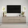 cumpără Comodă TV MebelStar NEO 4S2D 200x43x53 Cashmere (MBS-1012) în Chișinău 