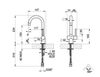 купить Смеситель кухонный Gessi 00915-149 Finox в Кишинёве 
