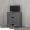 купить Комод Trendy Kale TV-Antracit, 90x100x47cm (GTR003940) в Кишинёве 
