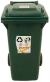 купить Урна для мусора Hydro S Tomberon cu roti si capac 120 L Verde 8001196 в Кишинёве 