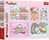 cumpără Puzzle Trefl 13371 Puzzle 4x250. Faceți cunoștință cu Pusheen în Chișinău 