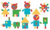 cumpără Puzzle As Kids 1024-50052 Agerino Forme & Culori Educativ în Chișinău 
