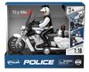купить Машина Wenyi WY430A 1:16 Polițist pe motocicletă (lumină/sunet) в Кишинёве 