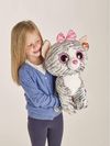 купить Мягкая игрушка TY TY36838 KIKI grey cat 42 cm в Кишинёве 