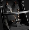 купить Детская коляска KinderKraft KSPIL002BLKBI00 (Cabin) Pilot 2 Lunar Black в Кишинёве 