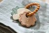 купить Игрушка-прорезыватель Jollein 101-007-67104 Inel gingival din silicon Lovely Birds Keychain в Кишинёве 