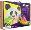 cumpără Set de creație Okto 20000 Pictură pe numere 3D cu plastilină ușoară 29x29сm, Panda în Chișinău 